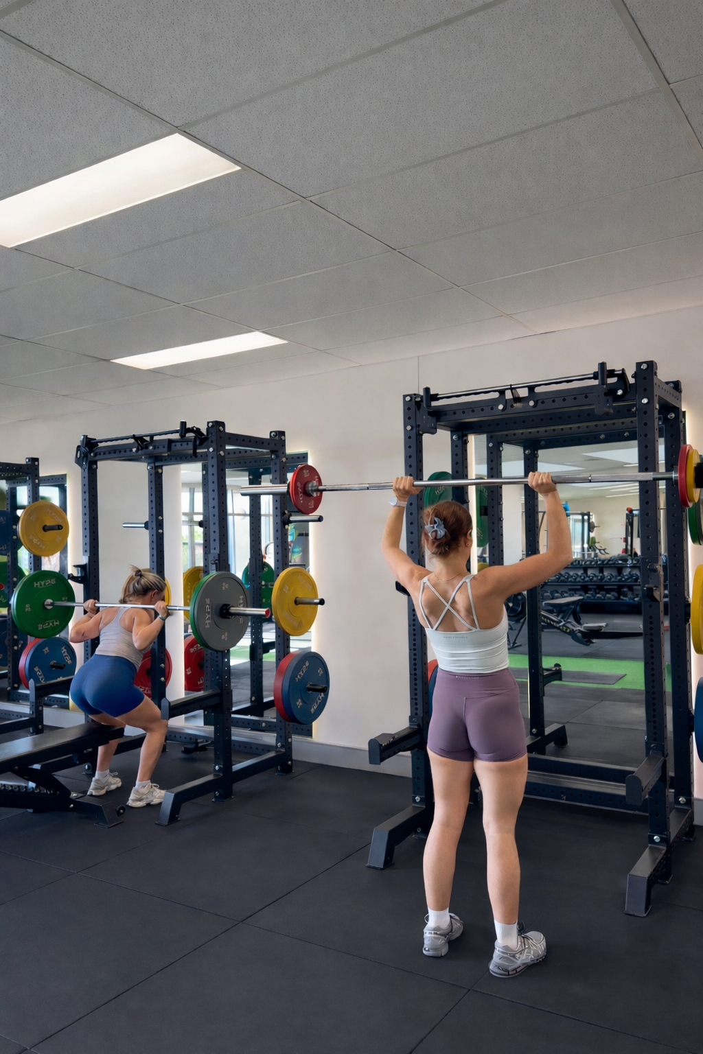Members training at Thrive