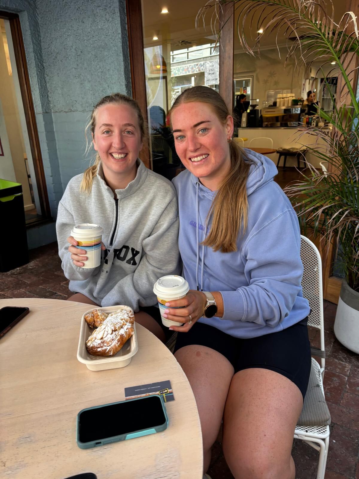Members out for coffee after a session